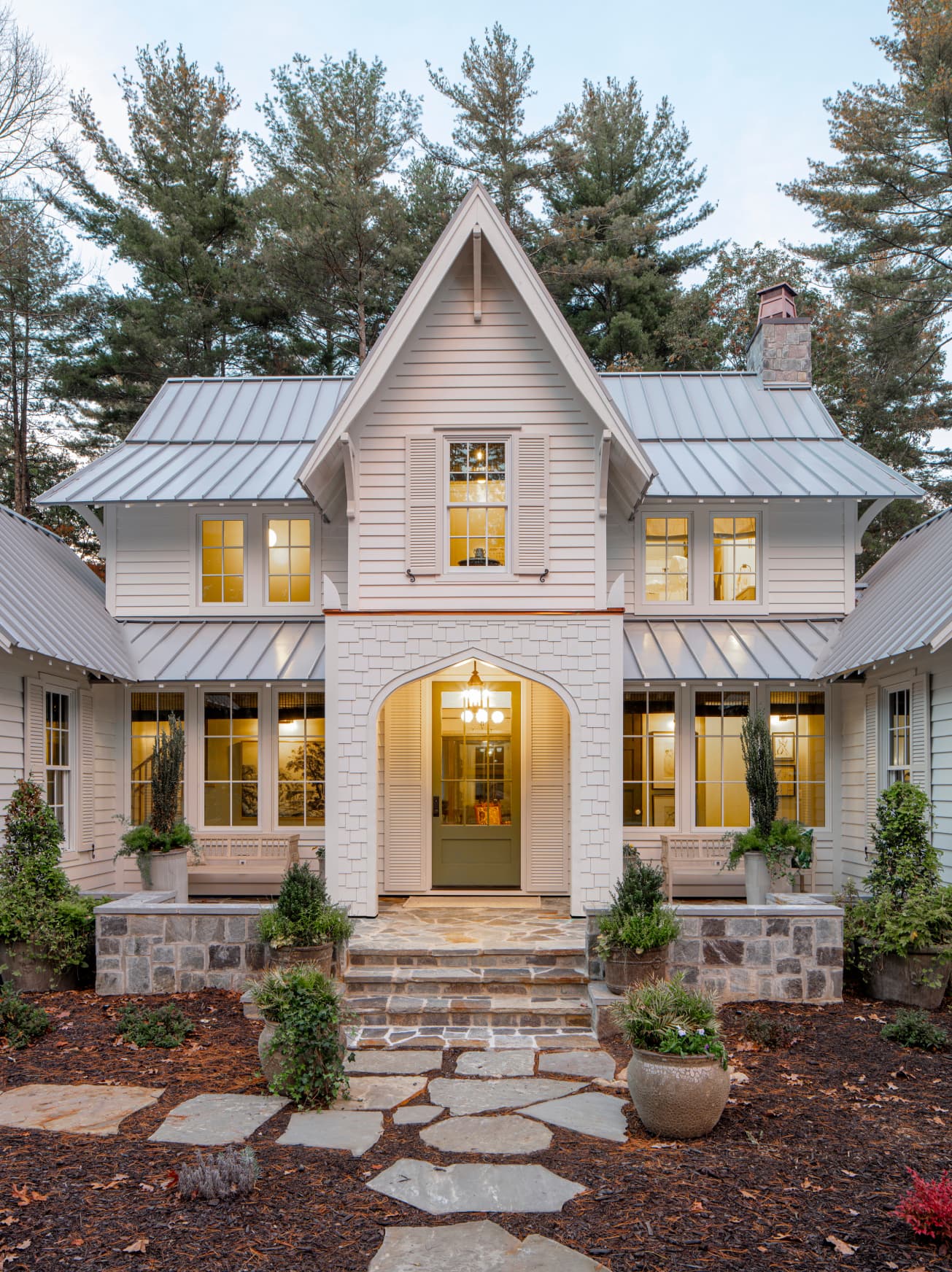 southern-living-idea-house-hardie-shingle-artisan-white southern living idea house with hardie shingle and artisan in white